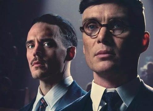 Oswald Mosley y Thomas Shelby